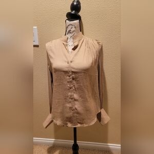 Elegant Tan Women's Top